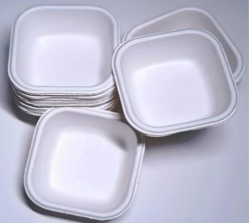 PULP SQUARE BOWL (PACK OF 50 PCS)